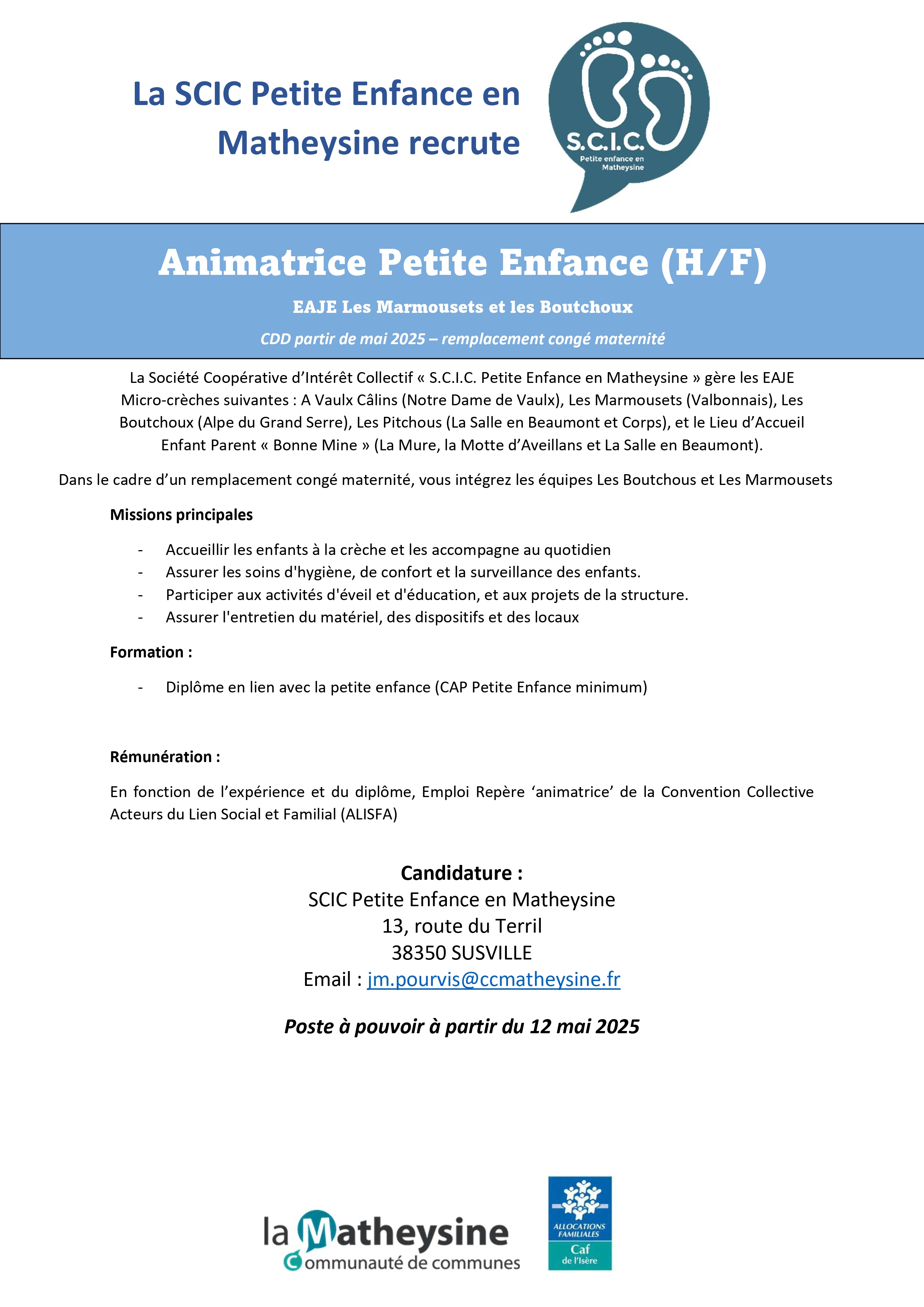Animateur.trice Petite Enfance