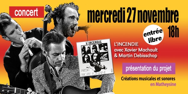 affiche spectacle du 27 novembre lmct