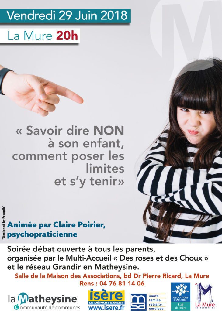 Soirée débat savoir dire non à son enfant Soirée débat savoir dire non à son enfant