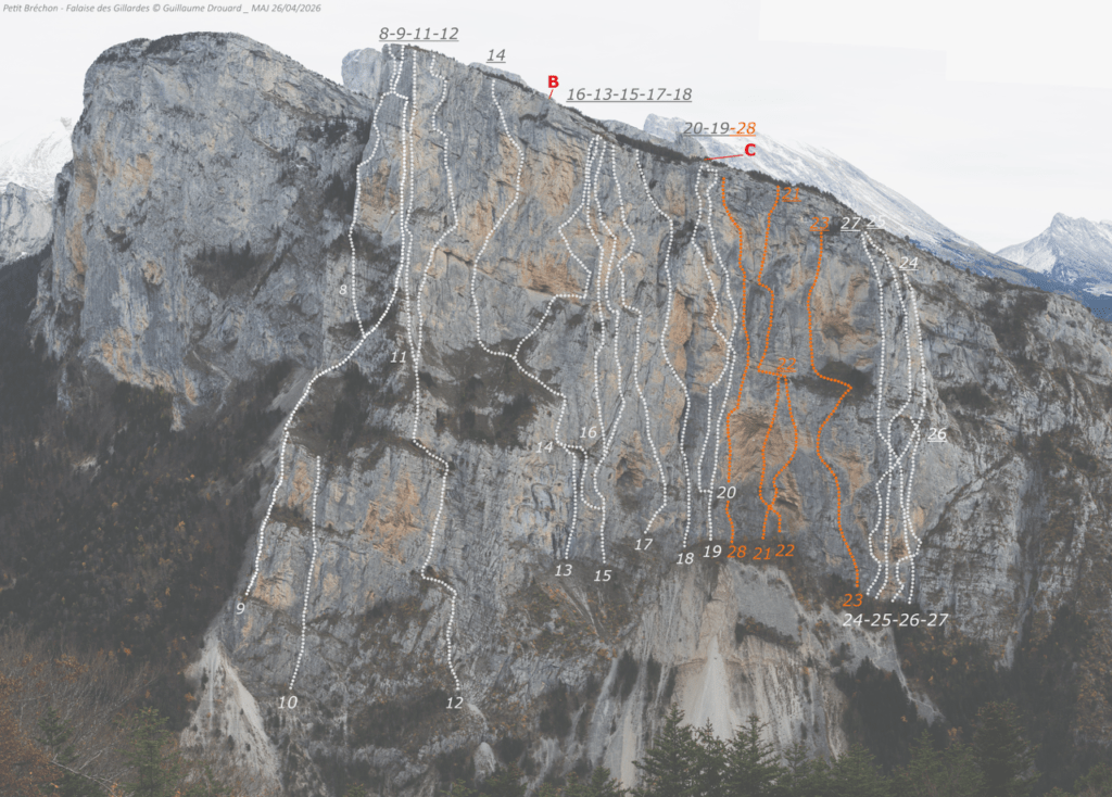 Protection des rapaces rupestres aux Gillardes – falaises du Bréchon