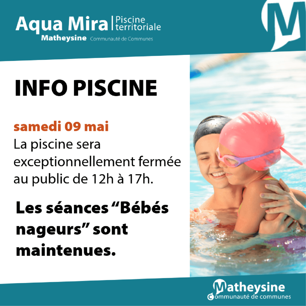 Info Aqua Mira Piscine Territoriale