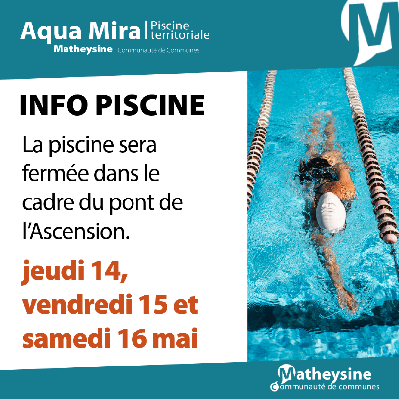 INFO Piscine Territoriale Aqua Mira