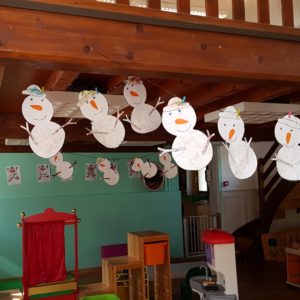 Intérieur de la micro-crèche située à La Salle-en-Beaumont