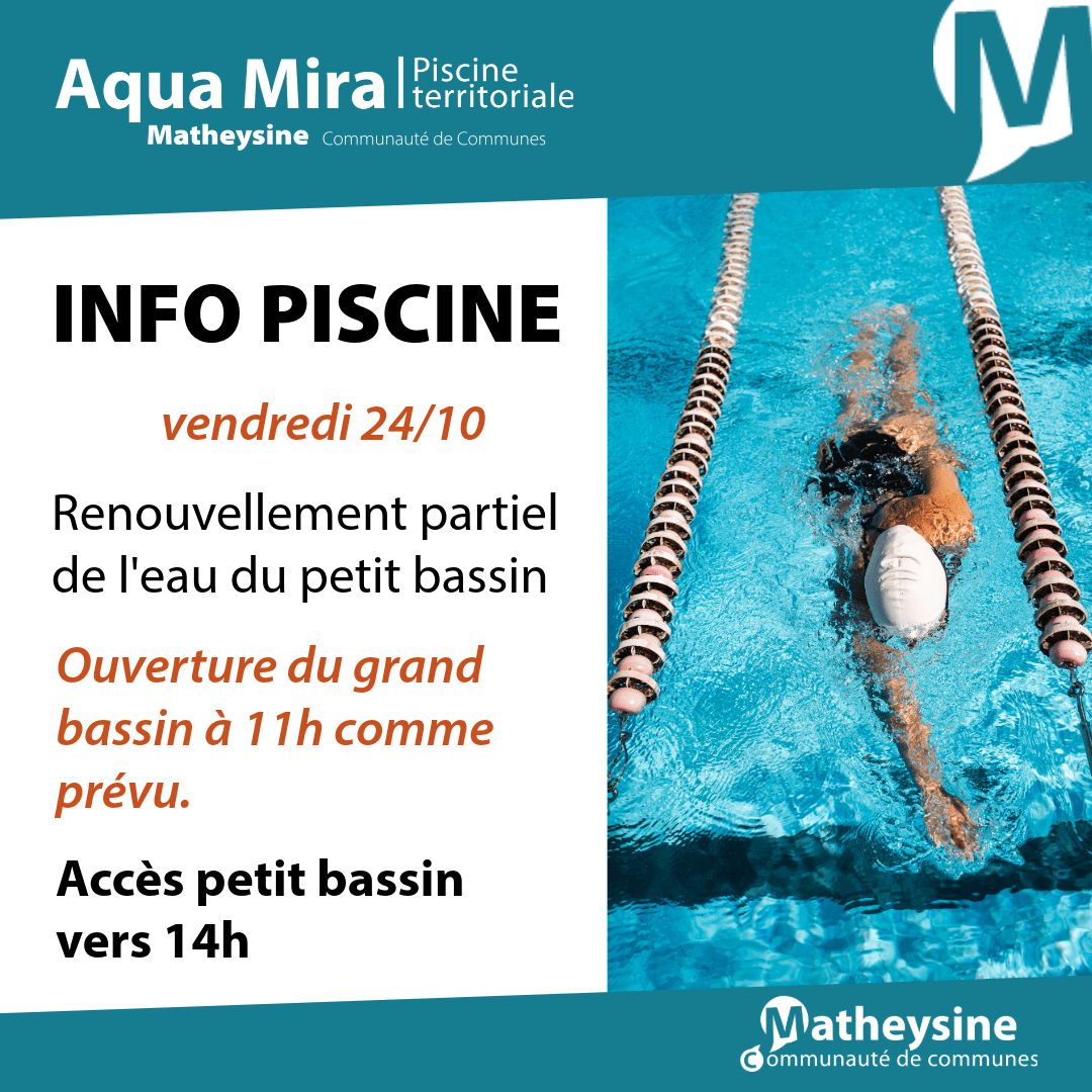 Info piscine