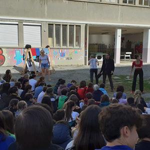 représentation lycée de la Matheysine les misérables accord des on