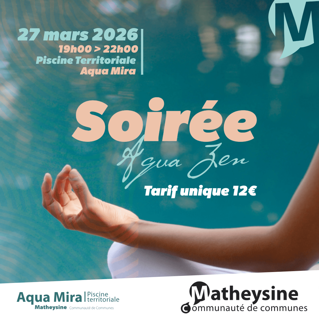 Piscine territoriale : Soirée Aqua Zen