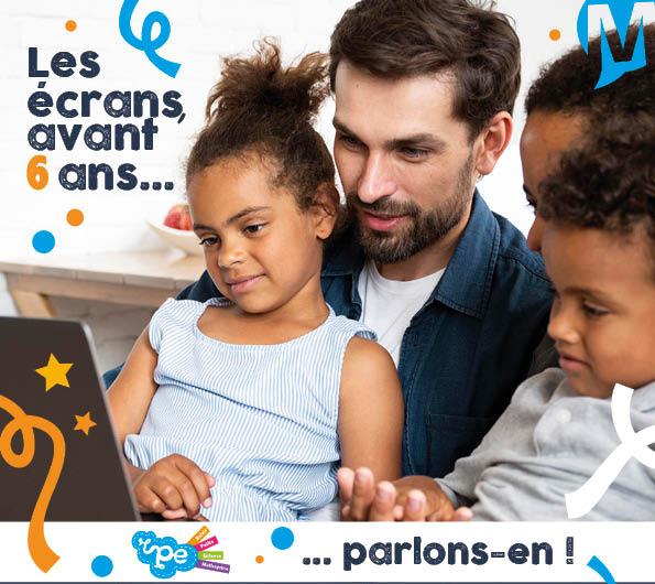 Les écrans avant 6 ans…