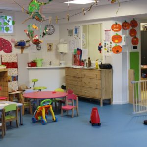 Aperçu de la salle commune de la micro-crèche Les Marmousets