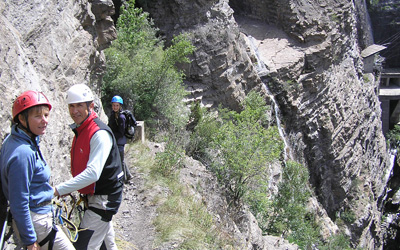 La Via Ferrata du Sautet est ouverte !