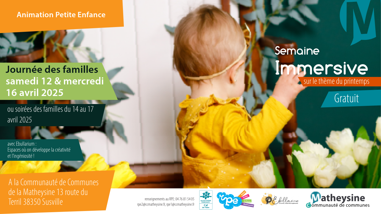 Immersion familles – Printemps